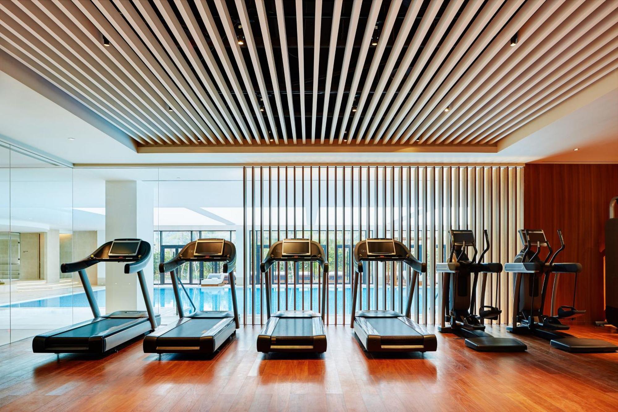 The Westin Tashee Resort, Taoyuan Daxi Exteriör bild The gym at the hotel